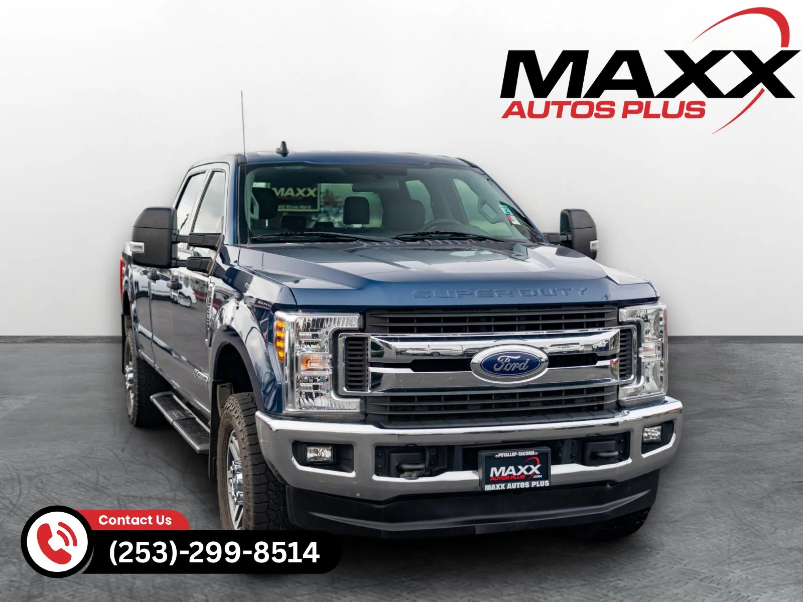 Blue 2019 Ford Super Duty F-350 SRW XLT for sale in Puyallup, WA