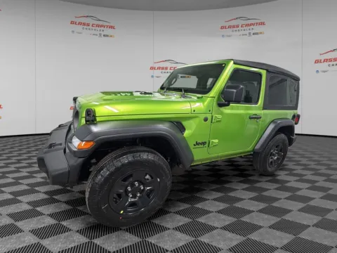 Another view of 2026 Jeep Wrangler Sport for sale in Dunkirk, IN at Glass Capital Chrysler Dodge Jeep RAM