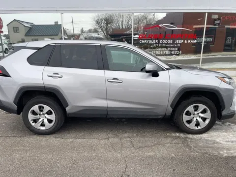Photos of 2023 Toyota RAV4 LE for sale in Dunkirk, IN at Glass Capital Chrysler Dodge Jeep RAM