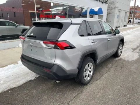 Another view of 2023 Toyota RAV4 LE for sale in Dunkirk, IN at Glass Capital Chrysler Dodge Jeep RAM