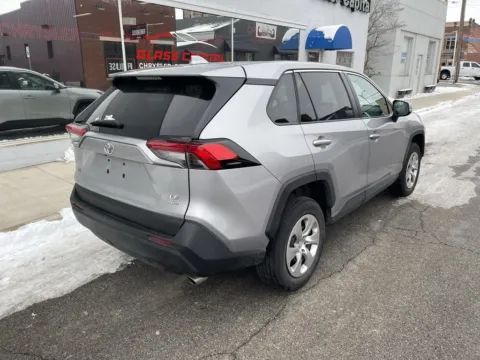 Another view of 2023 Toyota RAV4 LE for sale in Dunkirk, IN at Glass Capital Chrysler Dodge Jeep RAM