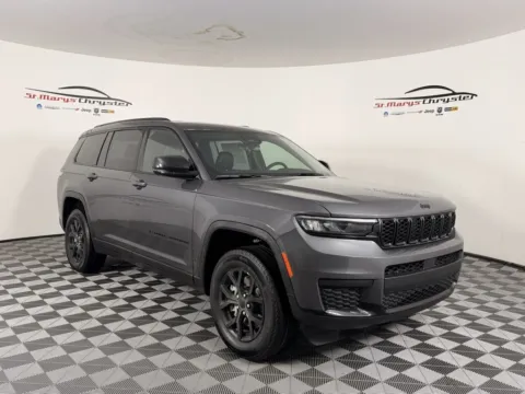 Gray 2025 Jeep Grand Cherokee L Altitude for sale in Dunkirk, IN