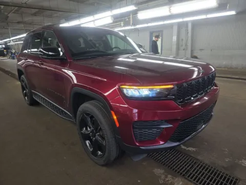 Red 2024 Jeep Grand Cherokee Altitude for sale in Dunkirk, IN