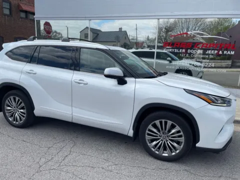 Photos of 2022 Toyota Highlander Platinum for sale in Dunkirk, IN at Glass Capital Chrysler Dodge Jeep RAM