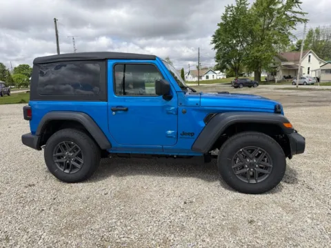Photos of 2026 Jeep Wrangler Sport for sale in Dunkirk, IN at Glass Capital Chrysler Dodge Jeep RAM