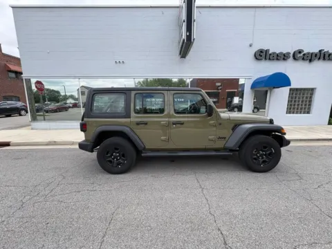 Photos of 2025 Jeep Wrangler Sport for sale in Dunkirk, IN at Glass Capital Chrysler Dodge Jeep RAM