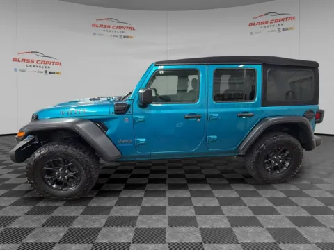 More photos of 2024 Jeep Wrangler Willys 4xe at Glass Capital Chrysler Dodge Jeep RAM, IN