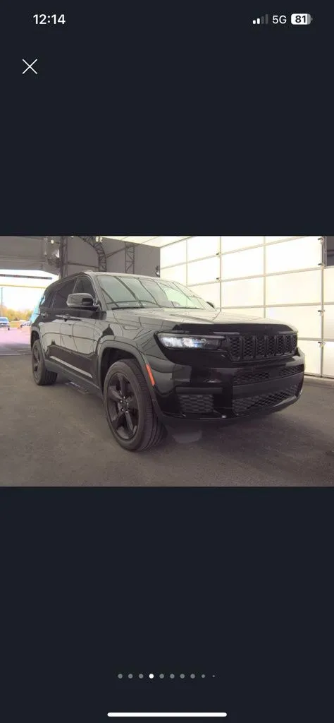Black 2024 Jeep Grand Cherokee L Altitude for sale in Dunkirk, IN