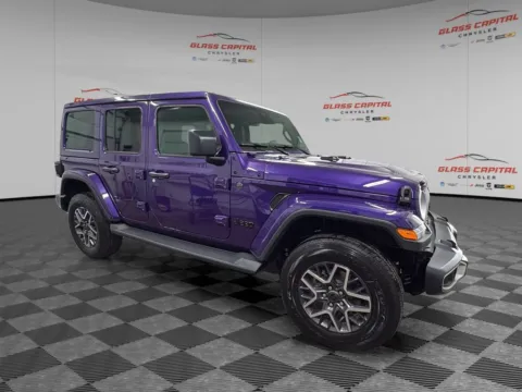 Purple 2026 Jeep Wrangler Sahara for sale in Dunkirk, IN