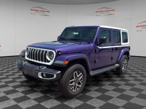 Another view of 2026 Jeep Wrangler Sahara for sale in Dunkirk, IN at Glass Capital Chrysler Dodge Jeep RAM