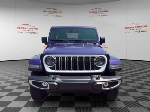 Photos of 2026 Jeep Wrangler Sahara for sale in Dunkirk, IN at Glass Capital Chrysler Dodge Jeep RAM
