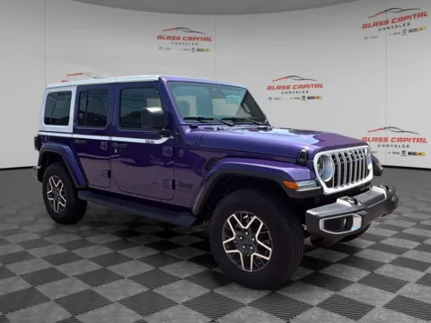 Purple 2026 Jeep Wrangler Sahara for sale in Dunkirk, IN