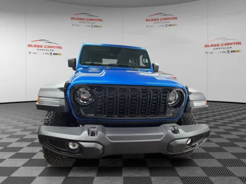 Photos of 2026 Jeep Wrangler Willys for sale in Dunkirk, IN at Glass Capital Chrysler Dodge Jeep RAM