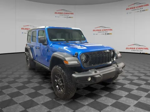 Blue 2026 Jeep Wrangler Willys for sale in Dunkirk, IN