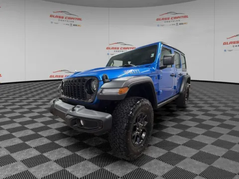 Another view of 2026 Jeep Wrangler Willys for sale in Dunkirk, IN at Glass Capital Chrysler Dodge Jeep RAM
