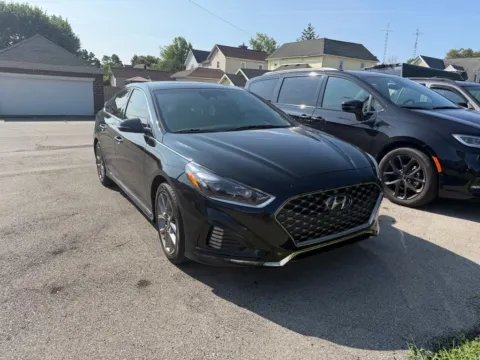Black 2018 Hyundai Sonata Limited for sale in Dunkirk, IN