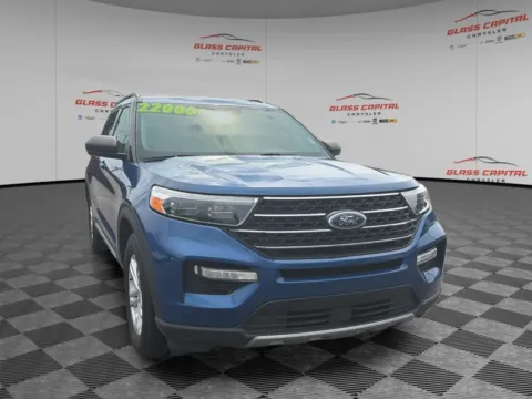 Blue 2020 Ford Explorer XLT for sale in Dunkirk, IN