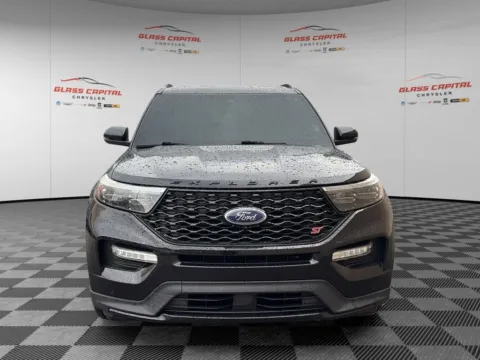 Photos of 2021 Ford Explorer ST for sale in Dunkirk, IN at Glass Capital Chrysler Dodge Jeep RAM