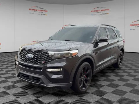 Another view of 2021 Ford Explorer ST for sale in Dunkirk, IN at Glass Capital Chrysler Dodge Jeep RAM