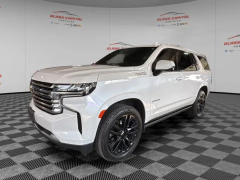 Another view of 2021 Chevrolet Tahoe High Country for sale in Dunkirk, IN at Glass Capital Chrysler Dodge Jeep RAM