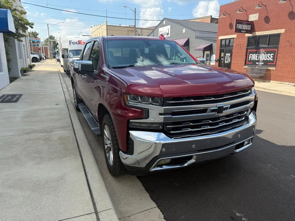 Red 2019 Chevrolet Silverado 1500 LTZ for sale in Dunkirk, IN