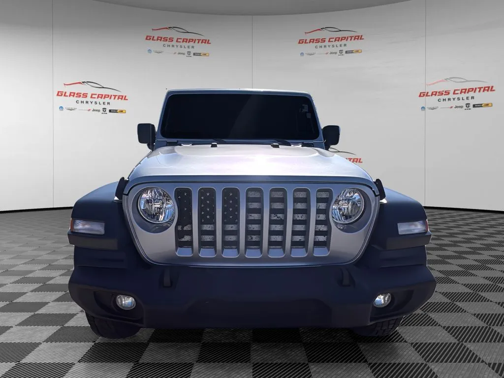 Used 2019 Jeep Wrangler Unlimited Sport S with VIN 1C4HJXDG7KW572442 for sale in Dunkirk, IN