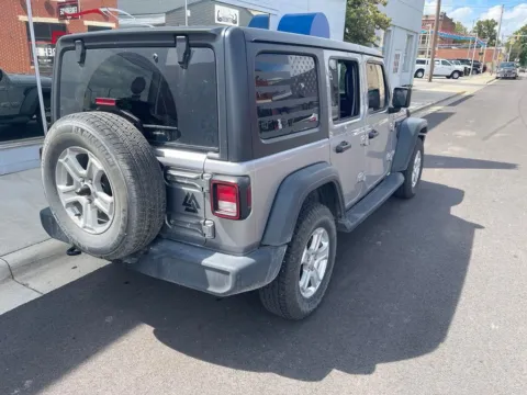 Another view of 2019 Jeep Wrangler Unlimited Sport S for sale in Dunkirk, IN at Glass Capital Chrysler Dodge Jeep RAM