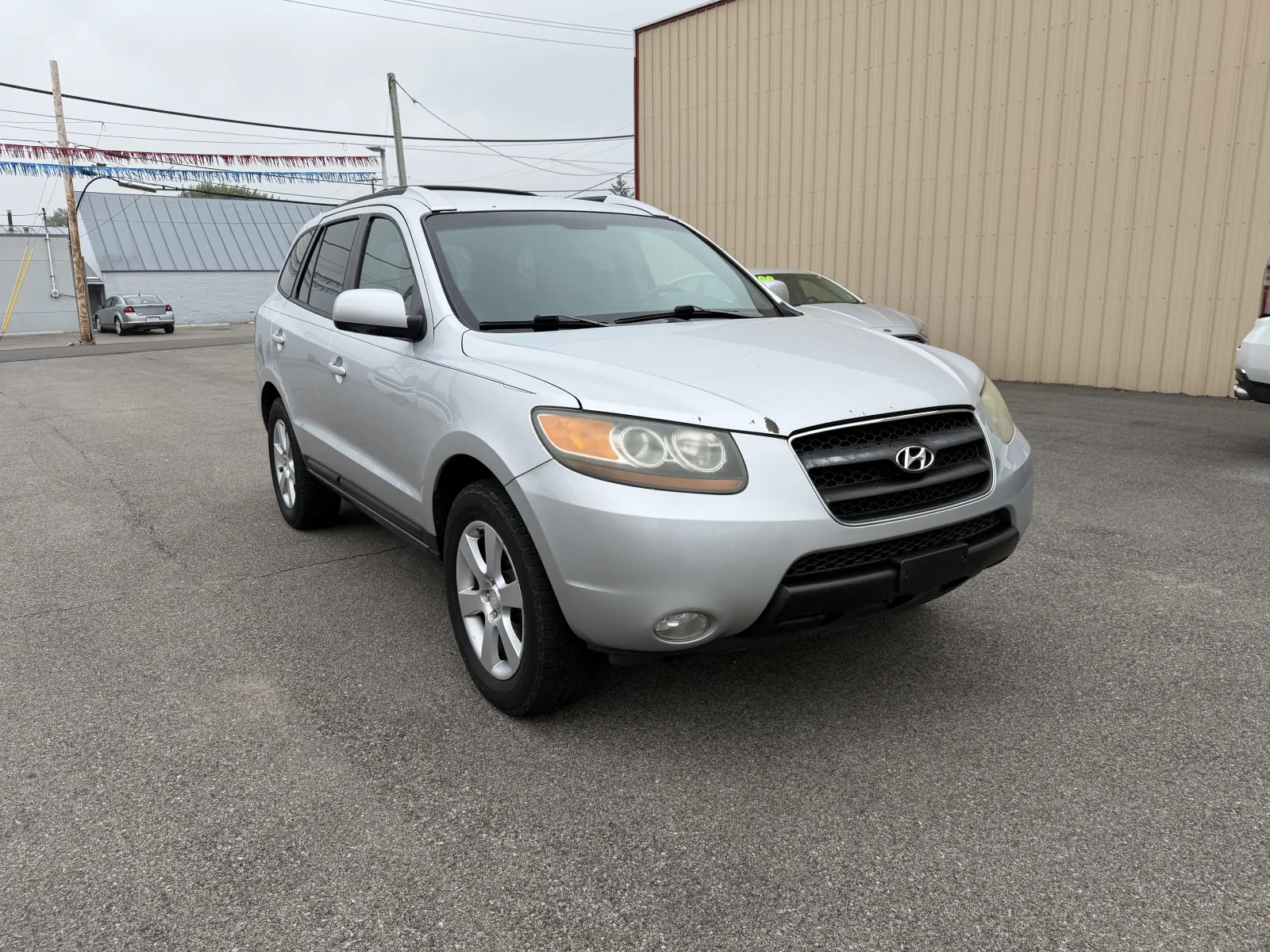 Silver 2007 Hyundai SANTA FE GLS for sale in Dunkirk, IN