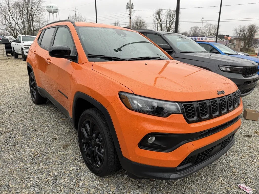 Orange 2026 Jeep Compass Latitude for sale in Dunkirk, IN