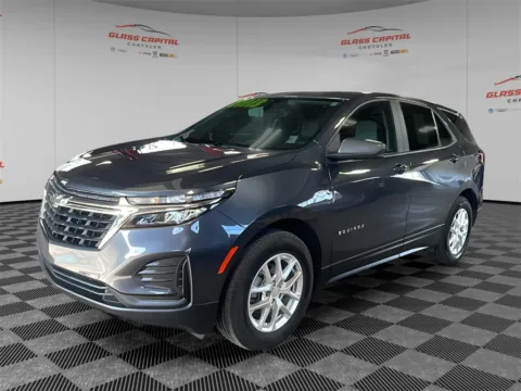 Gray 2022 Chevrolet Equinox LS for sale in Dunkirk, IN