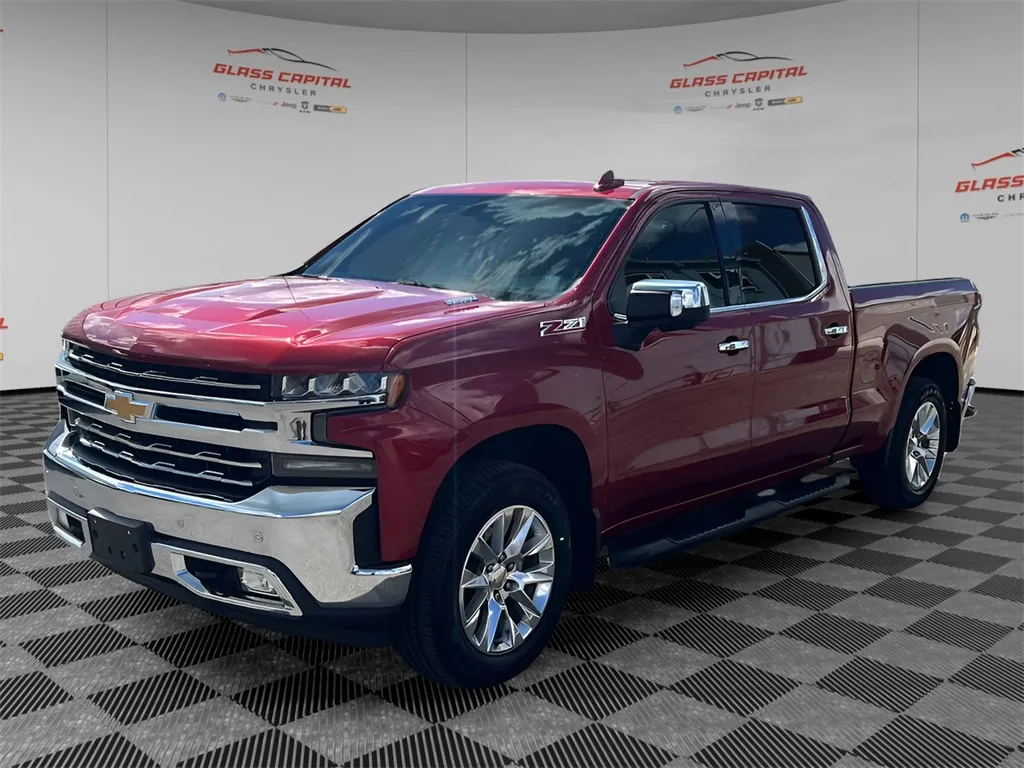 Red 2020 Chevrolet Silverado 1500 LTZ for sale in Dunkirk, IN