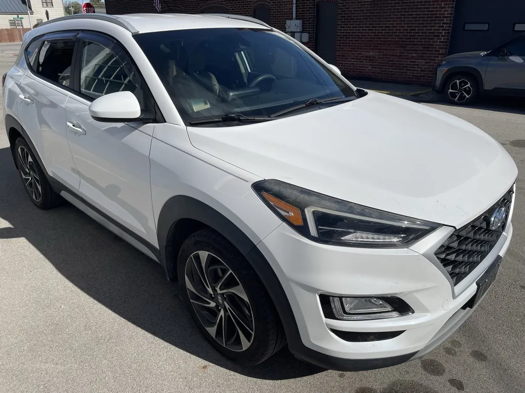 White 2019 Hyundai Tucson Sport for sale in Dunkirk, IN