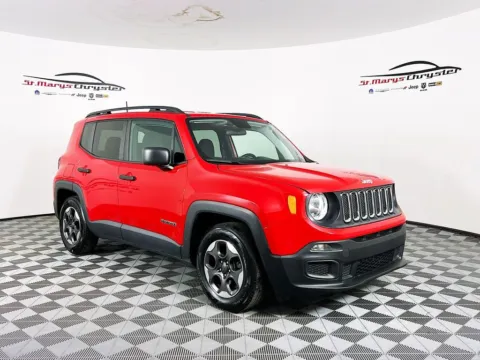 Red 2018 Jeep Renegade Sport for sale in Saint Marys, OH