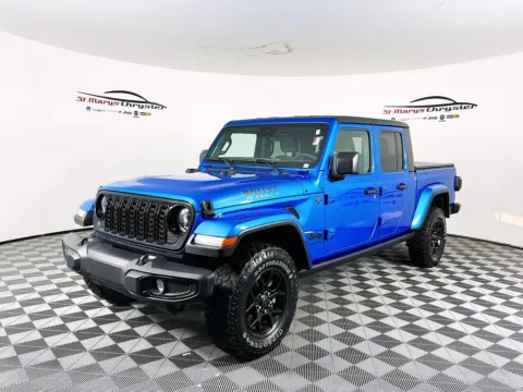 More photos of 2024 Jeep Gladiator Willys at St. Marys Chrysler Dodge Jeep, OH