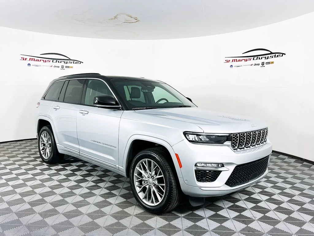 Silver 2024 Jeep Grand Cherokee Summit for sale in Saint Marys, OH