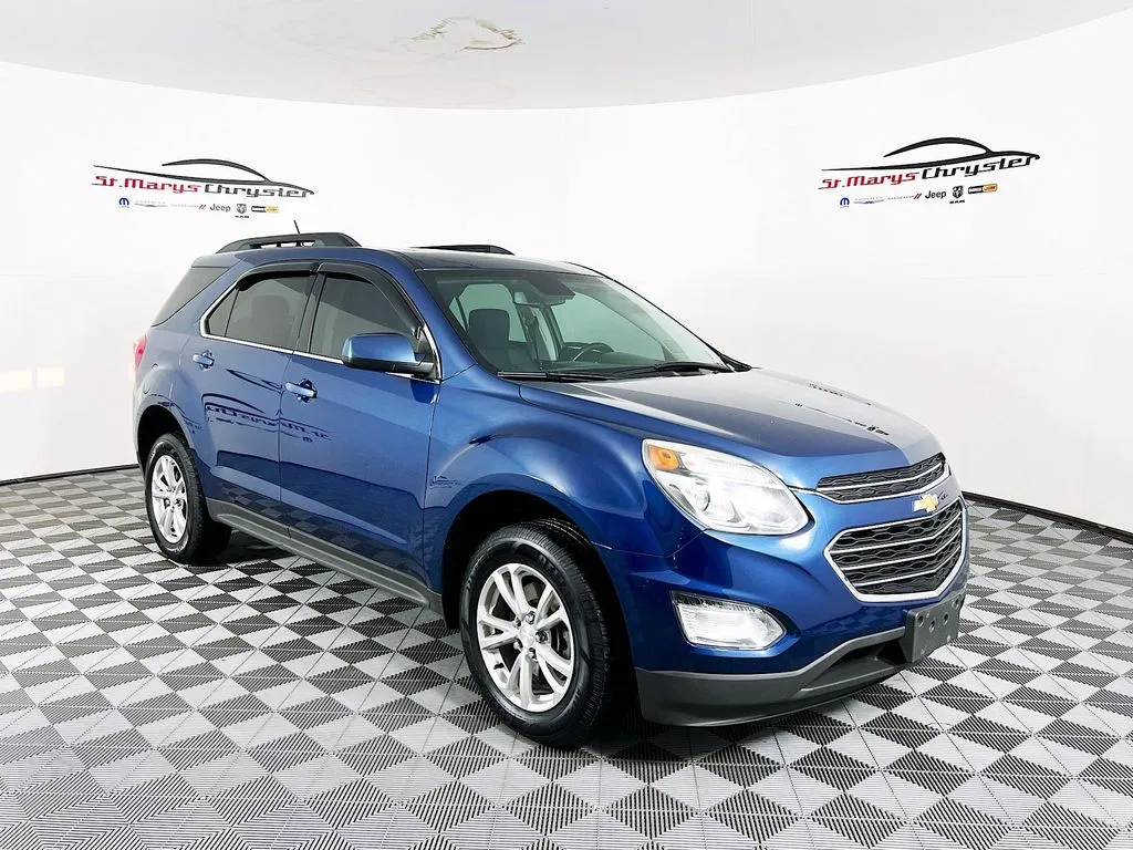 Gray 2016 Chevrolet Equinox LT for sale in Saint Marys, OH