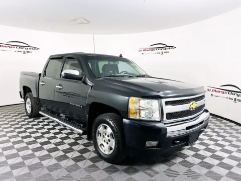 Black 2010 Chevrolet Silverado 1500 LT for sale in Saint Marys, OH