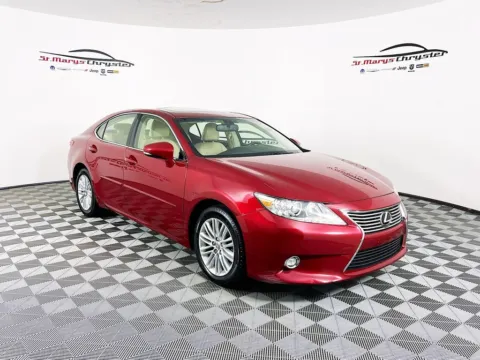 Red 2014 Lexus ES 350 for sale in Saint Marys, OH