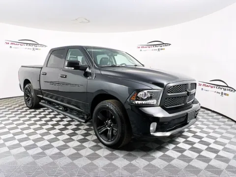 Black 2017 Ram 1500 Night for sale in Saint Marys, OH