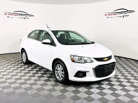 White 2017 Chevrolet Sonic LT for sale in Saint Marys, OH