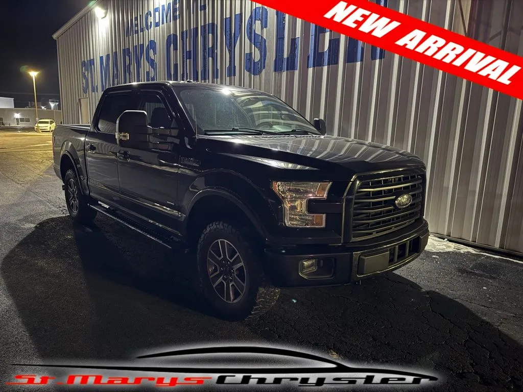 Black 2015 Ford F-150 XLT for sale in Saint Marys, OH