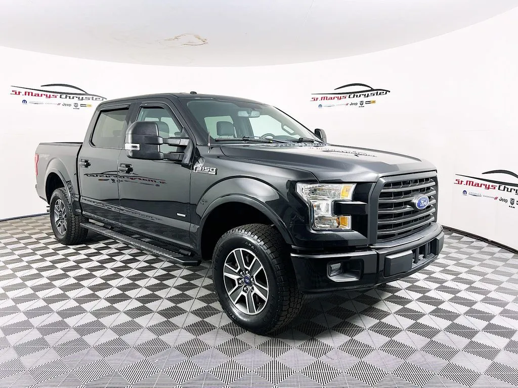 Black 2015 Ford F-150 XLT for sale in Saint Marys, OH