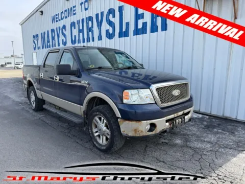 Blue 2007 Ford F-150 Lariat for sale in Saint Marys, OH