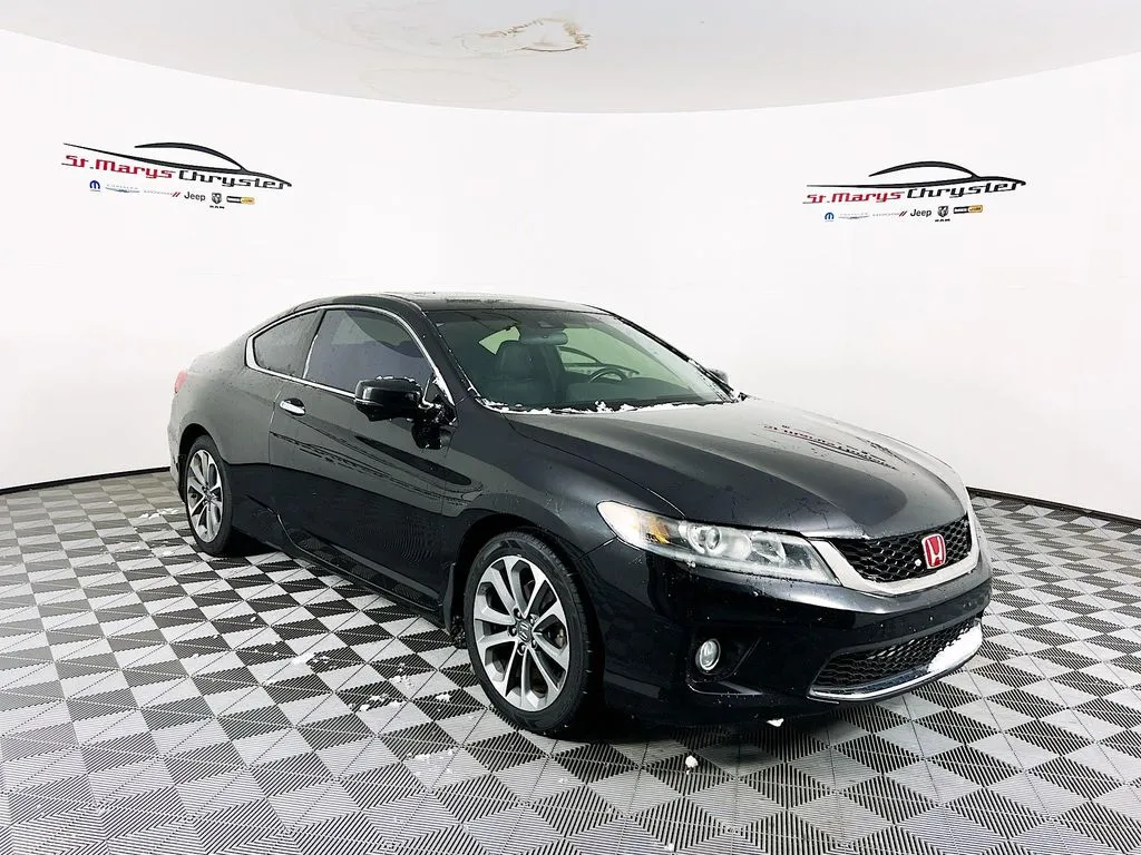 Black 2013 Honda Accord EX-L for sale in Saint Marys, OH