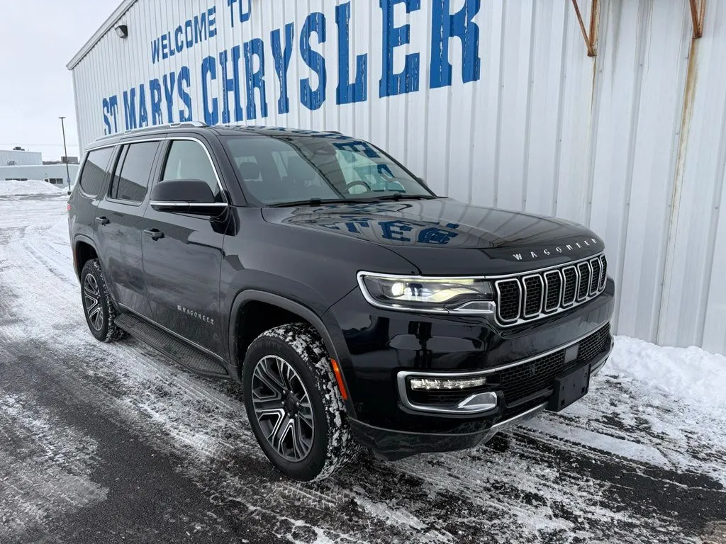 Black 2022 Jeep Wagoneer Series III for sale in Saint Marys, OH