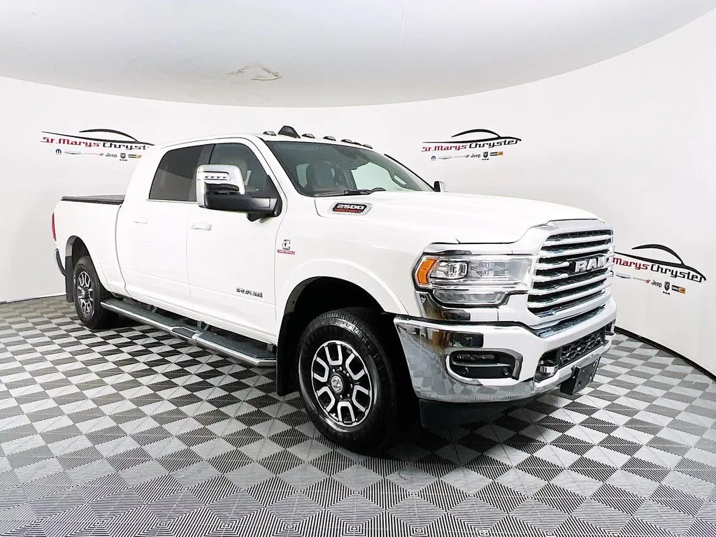 White 2023 Ram 2500 Longhorn for sale in Saint Marys, OH