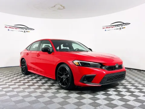Red 2023 Honda Civic Sport for sale in Saint Marys, OH