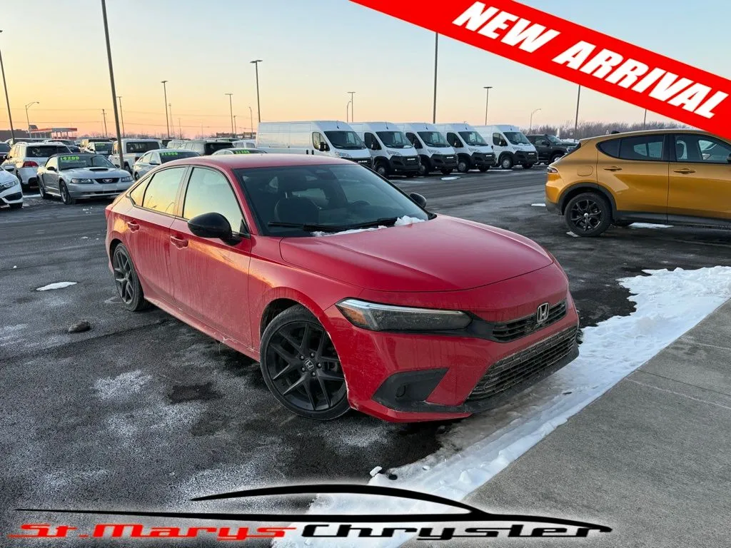 Red 2023 Honda Civic Sport for sale in Saint Marys, OH