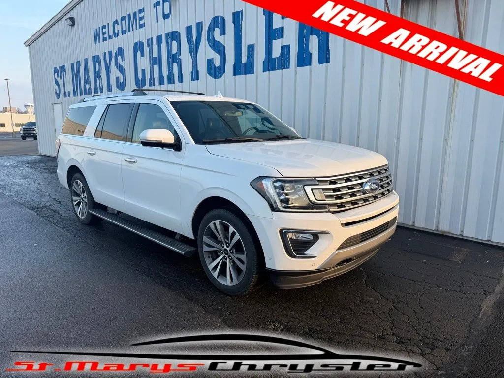 White 2020 Ford Expedition Max Limited for sale in Saint Marys, OH