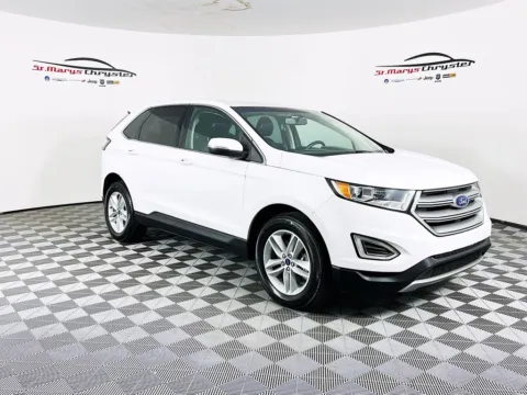 White 2018 Ford Edge SEL for sale in Saint Marys, OH